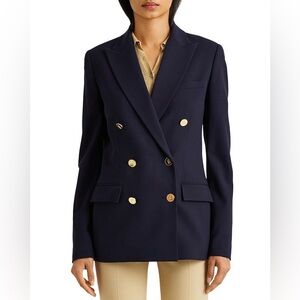 Ralph Lauren navy wool blazer